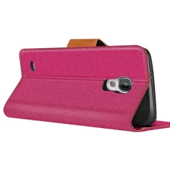 Samsung Galaxy S4 - Jeanslook Klapphülle mit Kartenfach