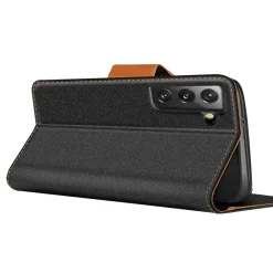 Samsung Galaxy S23 - Jeanslook Klapphülle mit Kartenfach