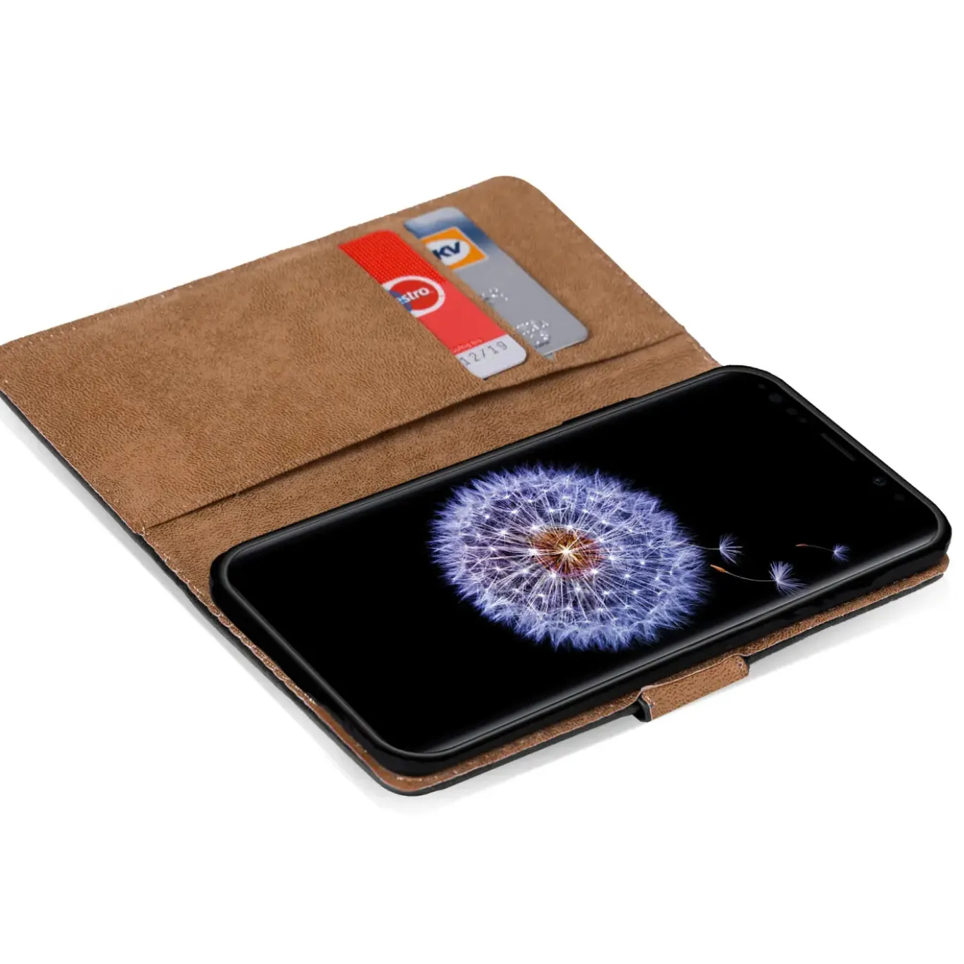 Samsung Galaxy S9 - Klapphülle mit Kartenfächern
