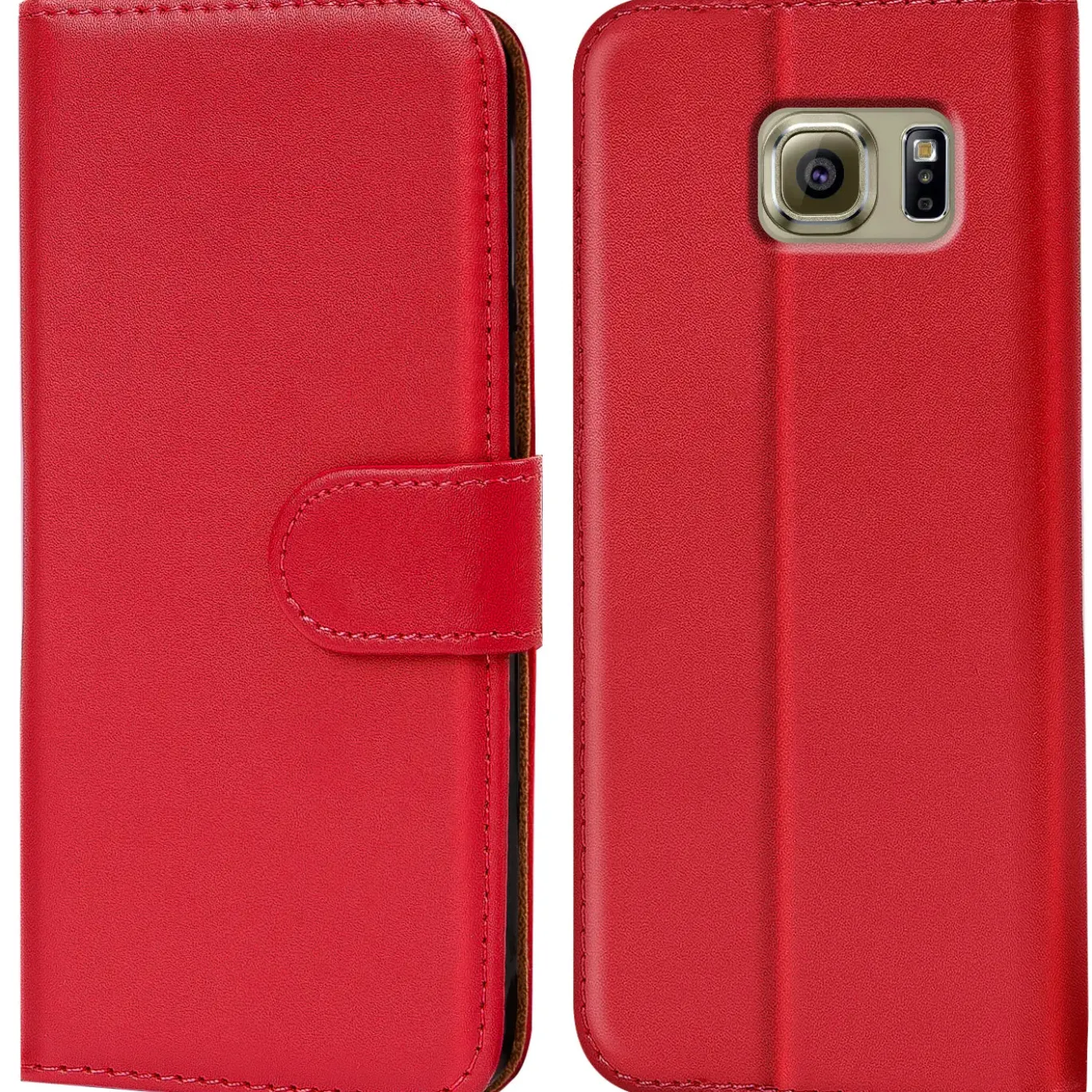 Samsung Galaxy S6 - Klapphülle mit Kartenfächern