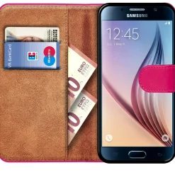Samsung Galaxy S6 - Klapphülle mit Kartenfächern