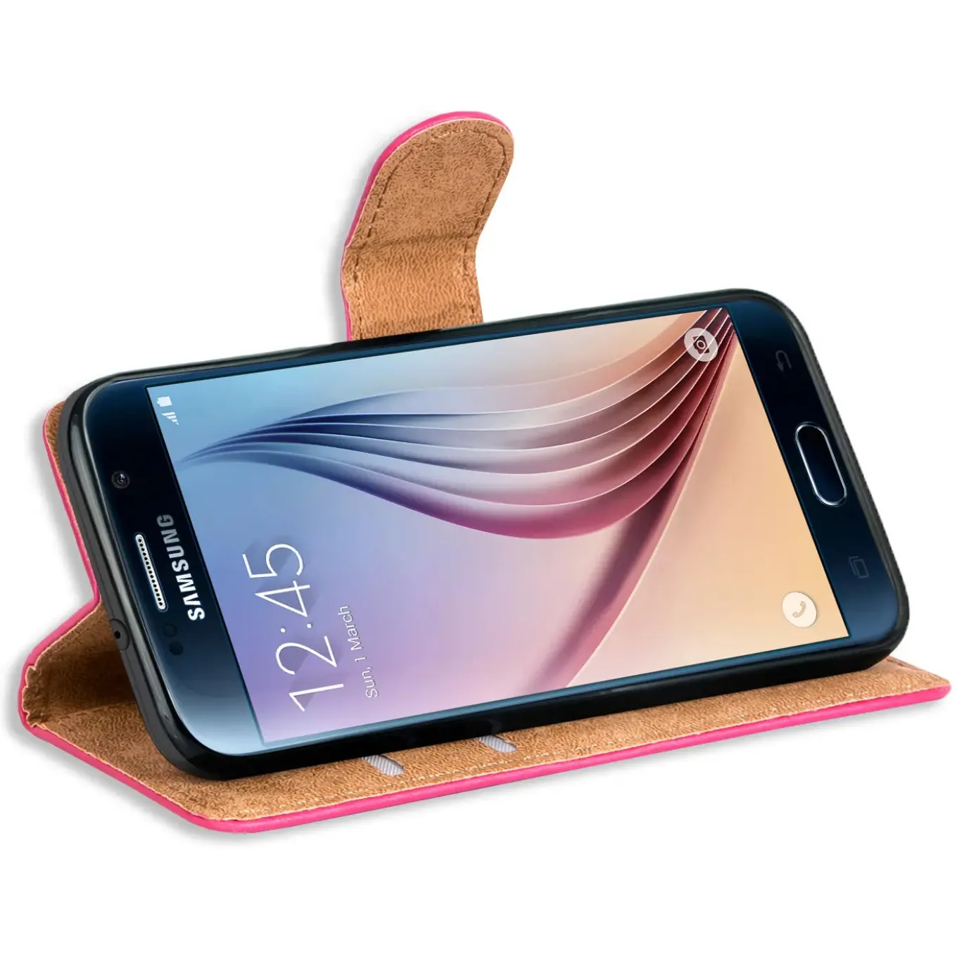 Samsung Galaxy S6 - Klapphülle mit Kartenfächern