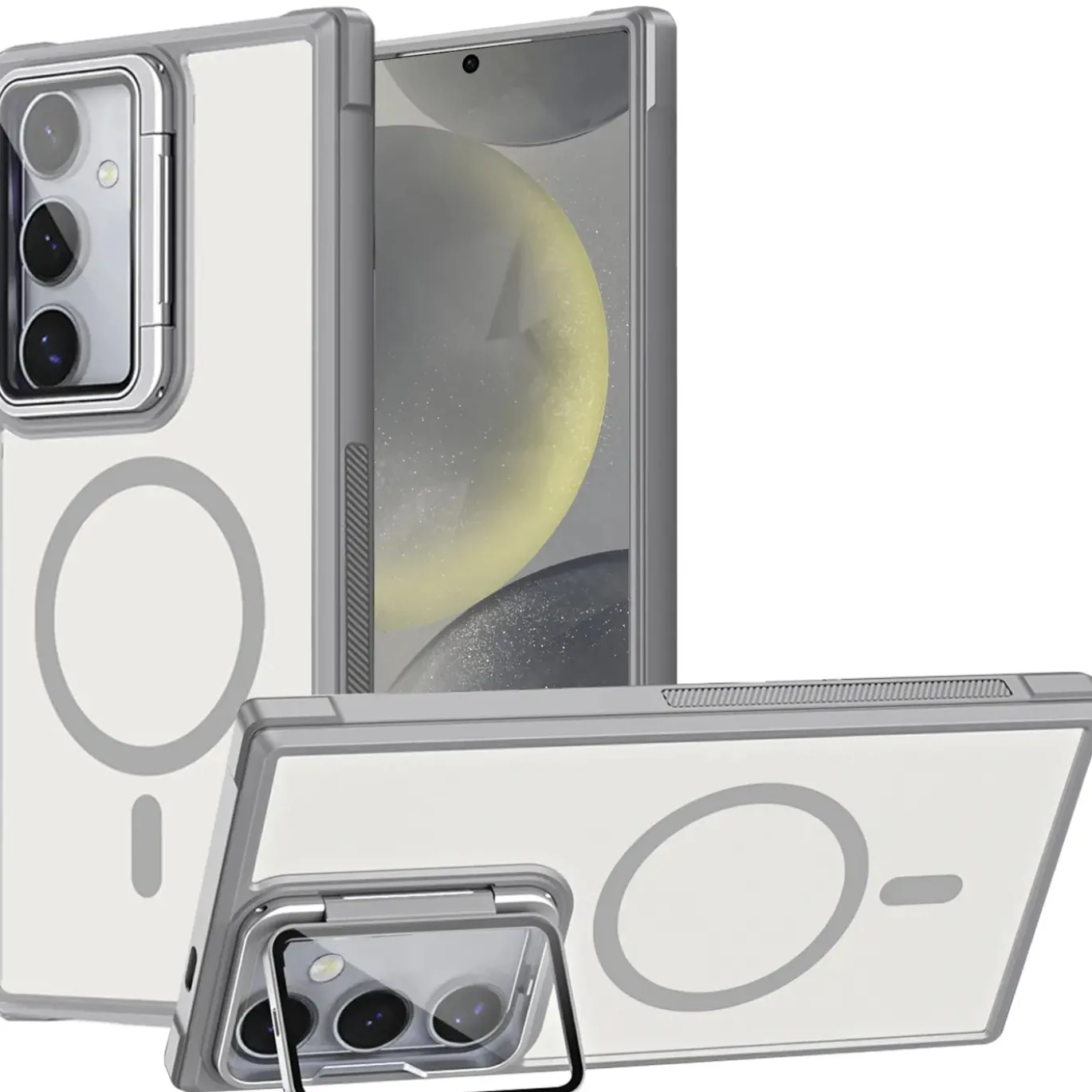 Samsung Galaxy S24 - MagSafe Hülle mit Glas & Schutzfunktion