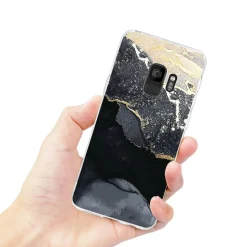 Samsung Galaxy S9 - Marmor & Sand Design Hülle