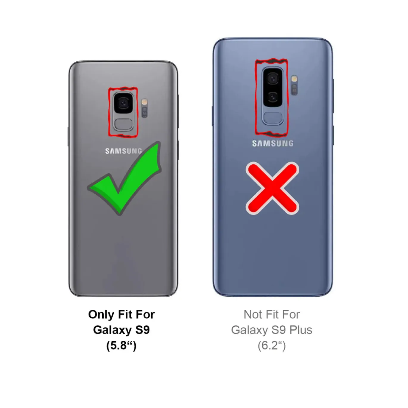 Samsung Galaxy S9 - Marmor & Sand Design Hülle