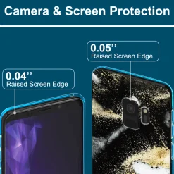 Samsung Galaxy S9 - Marmor & Sand Design Hülle
