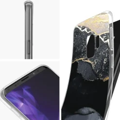 Samsung Galaxy S9 - Marmor & Sand Design Hülle