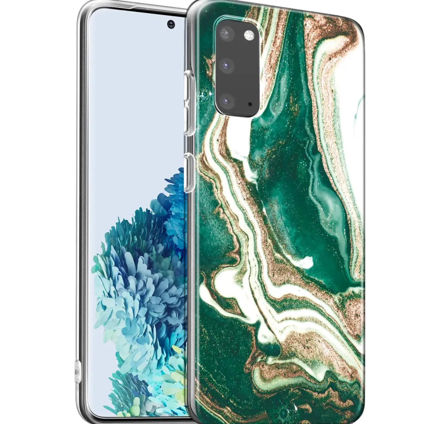 Samsung Galaxy S20 - Marmor & Sand Design Hülle