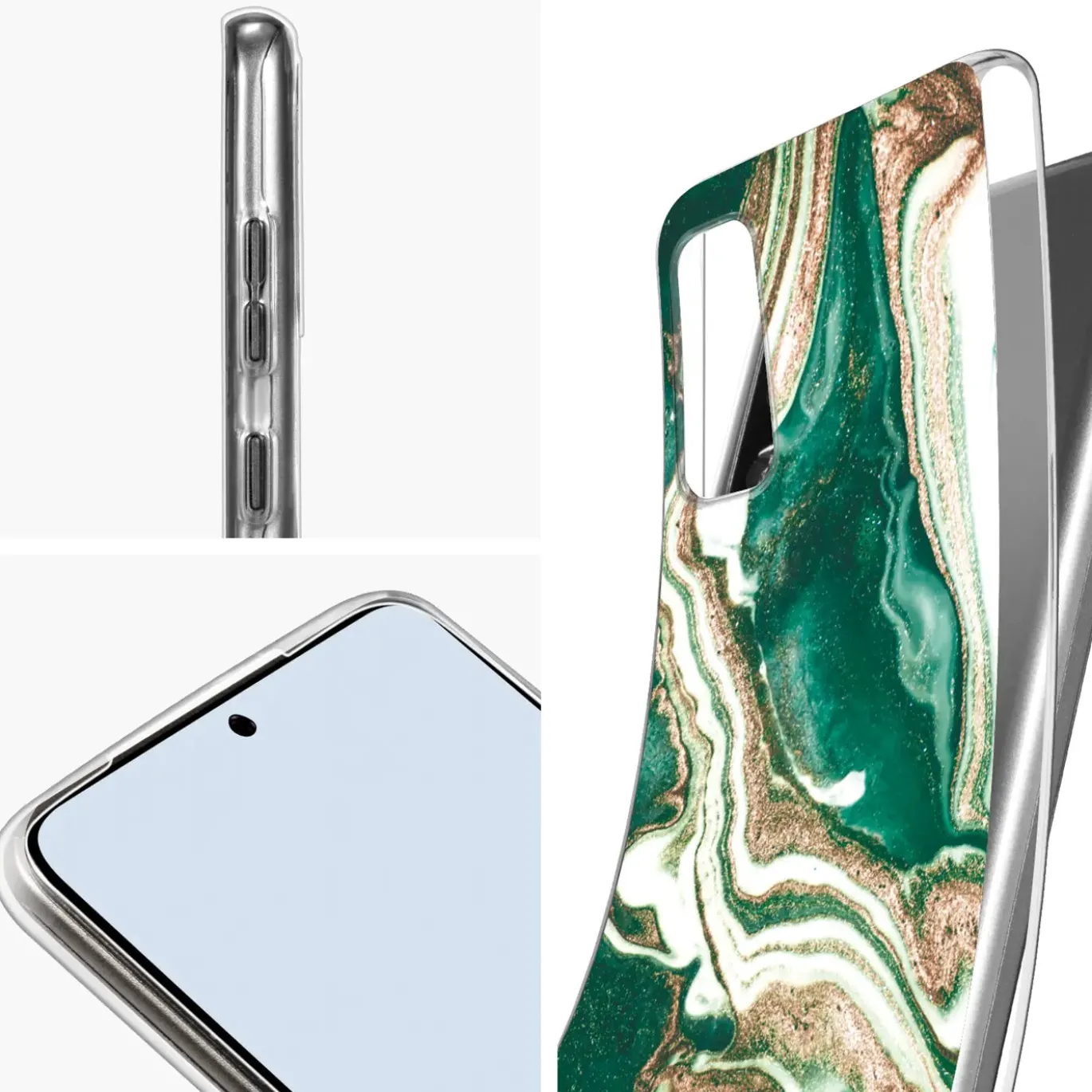 Samsung Galaxy S20 - Marmor & Sand Design Hülle