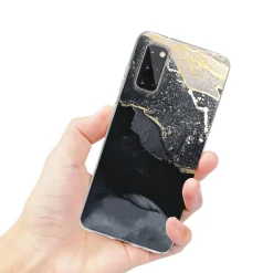 Samsung Galaxy S20 - Marmor & Sand Design Hülle