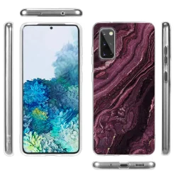 Samsung Galaxy S20 - Marmor & Sand Design Hülle