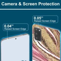 Samsung Galaxy S20 - Marmor & Sand Design Hülle