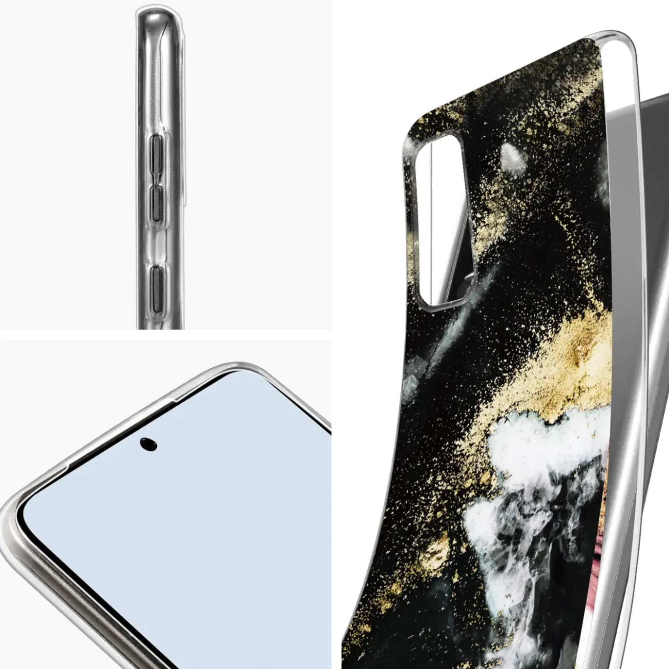 Samsung Galaxy S20 - Marmor & Sand Design Hülle