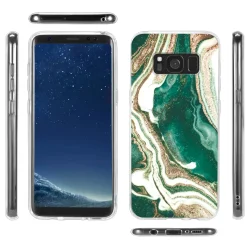 Samsung Galaxy S8 - Marmor & Sand Design Hülle