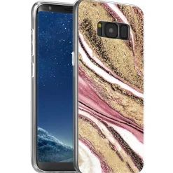 Samsung Galaxy S8 - Marmor & Sand Design Hülle