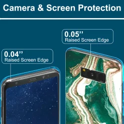 Samsung Galaxy S8 - Marmor & Sand Design Hülle