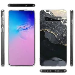 Samsung Galaxy S10 - Marmor & Sand Design Hülle