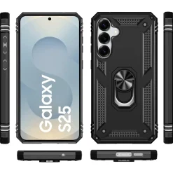 Samsung Galaxy S25 - Outdoor Hardcase mit Ringhalter