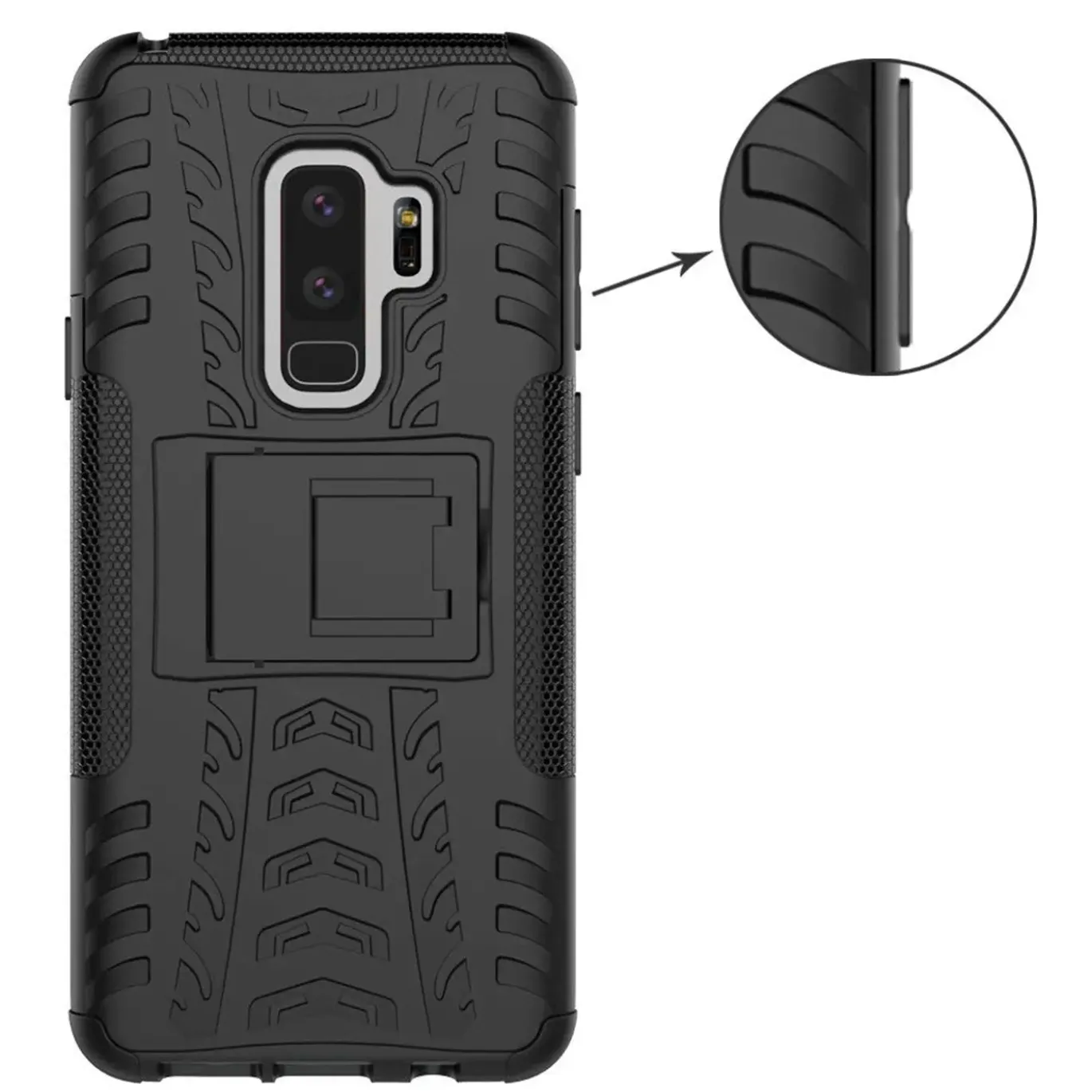 Samsung Galaxy S9 - Outdoor Hülle 2-teiliges Schutzcase