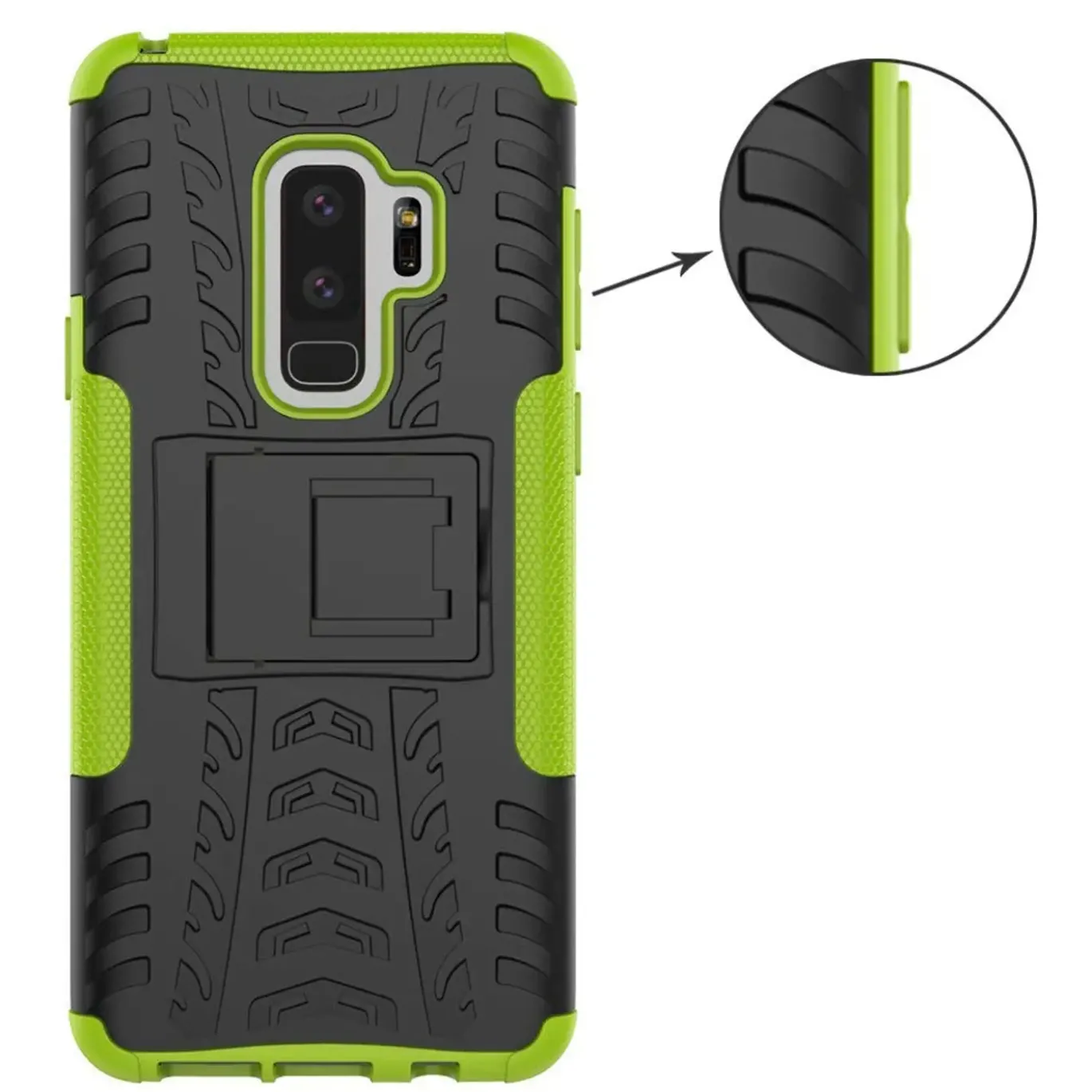 Samsung Galaxy S9 - Outdoor Hülle 2-teiliges Schutzcase