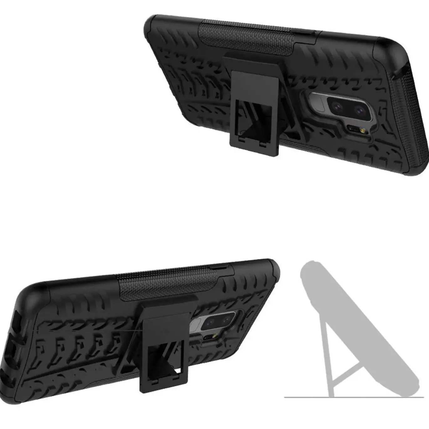 Samsung Galaxy S9 - Outdoor Hülle 2-teiliges Schutzcase