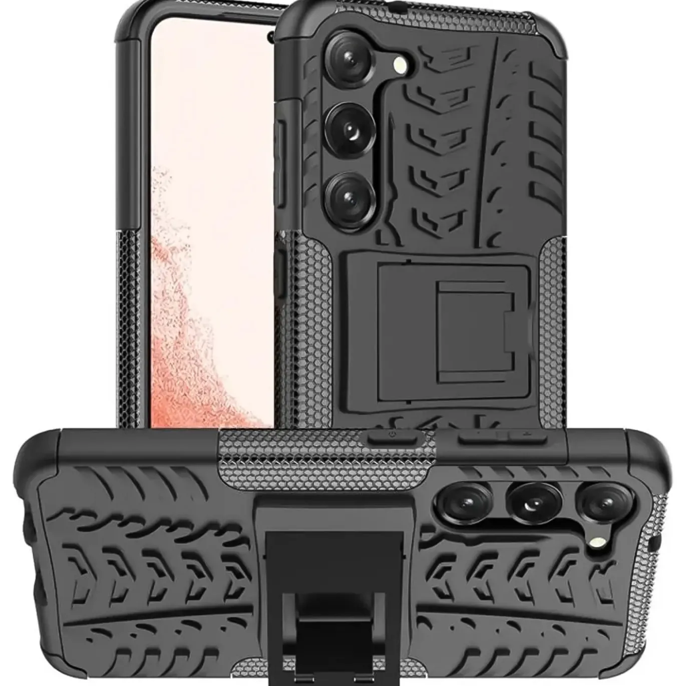Samsung Galaxy S23 - Outdoor Hülle 2-teiliges Schutzcase
