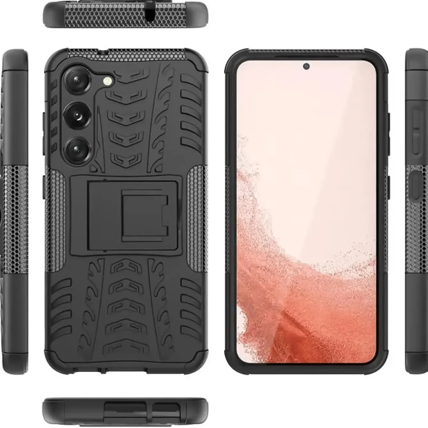 Samsung Galaxy S23 - Outdoor Hülle 2-teiliges Schutzcase