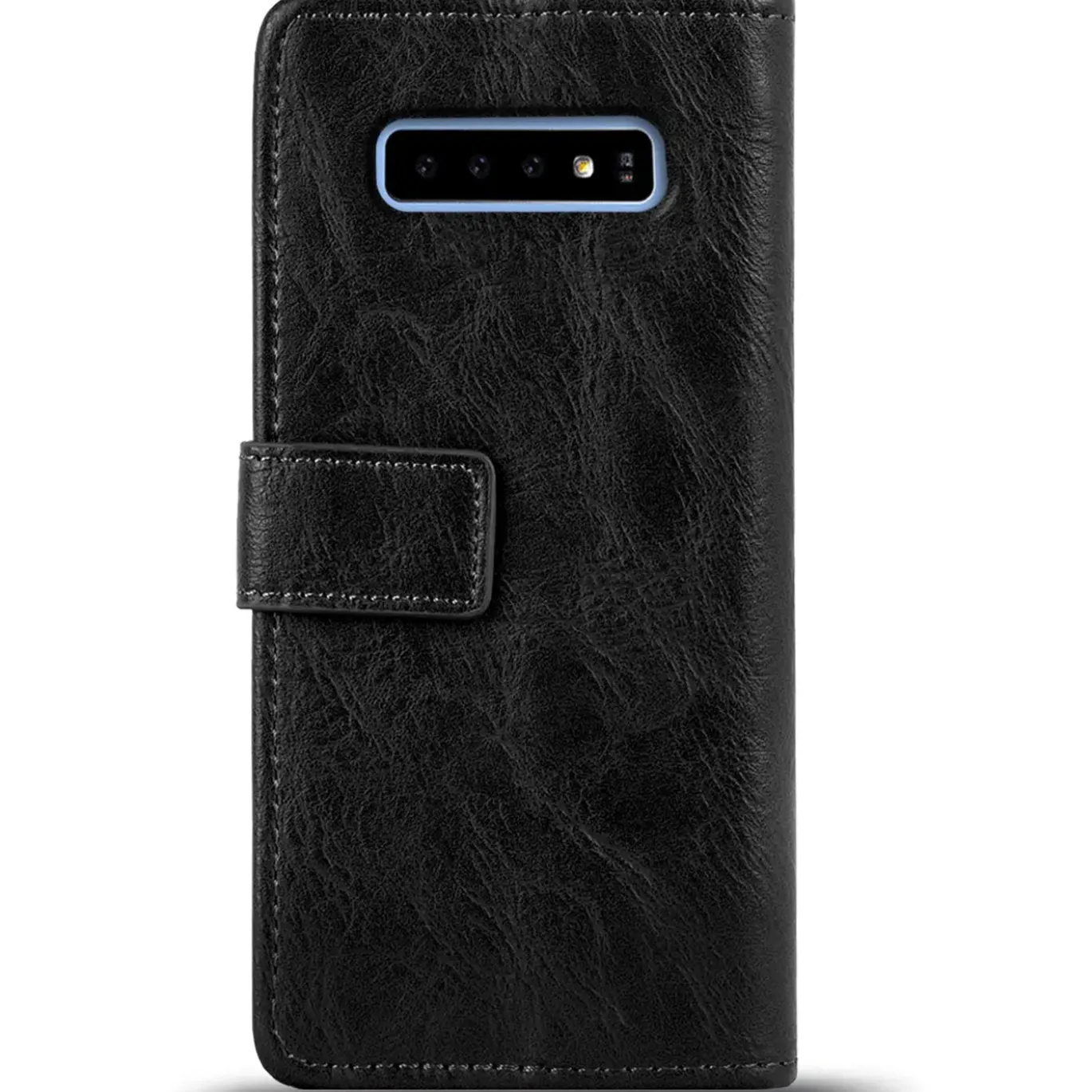 Samsung Galaxy S10 - Retro Klapphülle mit Karten- & Geldfach