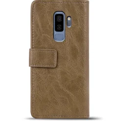 Samsung Galaxy S9 - Retro Klapphülle mit Karten- & Geldfach