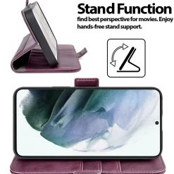 Samsung Galaxy S21 - Robuste Klapphülle mit RFID Block