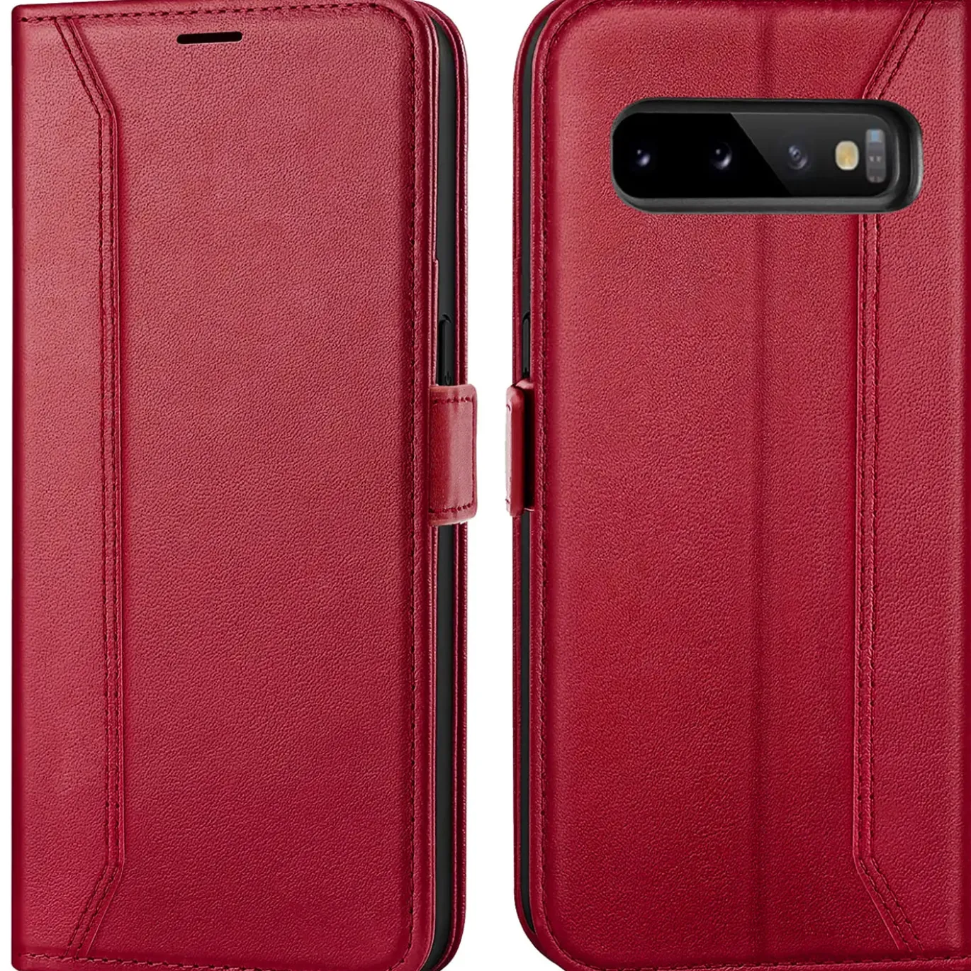 Samsung Galaxy S10 - Robuste Klapphülle mit RFID Block