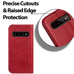 Samsung Galaxy S10 - Robuste Klapphülle mit RFID Block