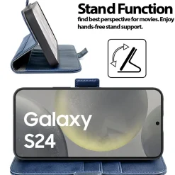 Samsung Galaxy S24 - Robuste Klapphülle mit RFID Block
