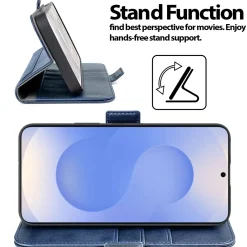 Samsung Galaxy S25 - Robuste Klapphülle mit RFID Block