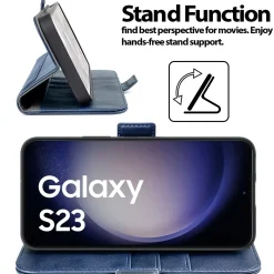 Samsung Galaxy S23 - Robuste Klapphülle mit RFID Block