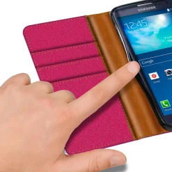 Samsung Galaxy S3 / S3 Neo - Jeanslook Klapphülle mit Kartenfach