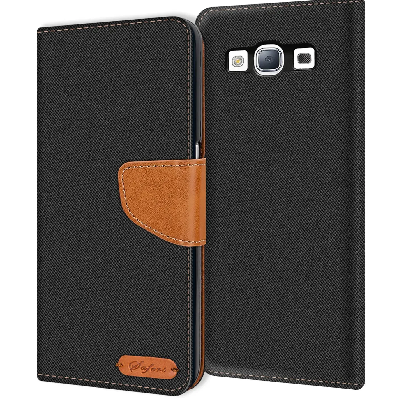 Samsung Galaxy S3 / S3 Neo - Jeanslook Klapphülle mit Kartenfach