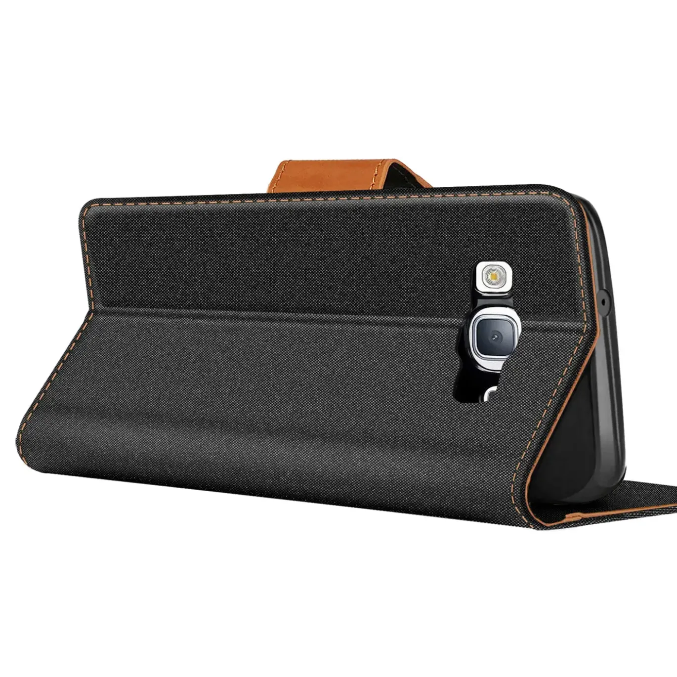 Samsung Galaxy S3 / S3 Neo - Jeanslook Klapphülle mit Kartenfach