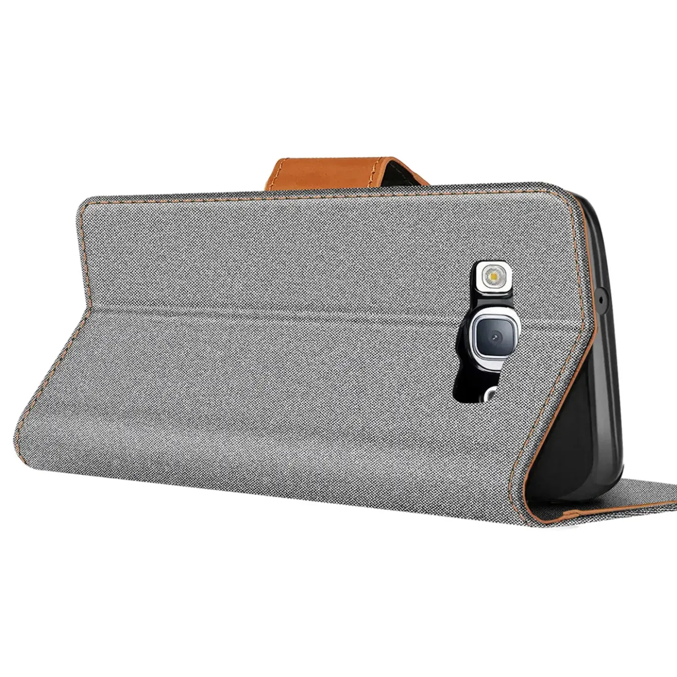 Samsung Galaxy S3 / S3 Neo - Jeanslook Klapphülle mit Kartenfach
