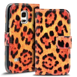 Samsung Galaxy S5 / S5 Neo - Motiv Klapphülle mit Kartenfächern & Standfunktion