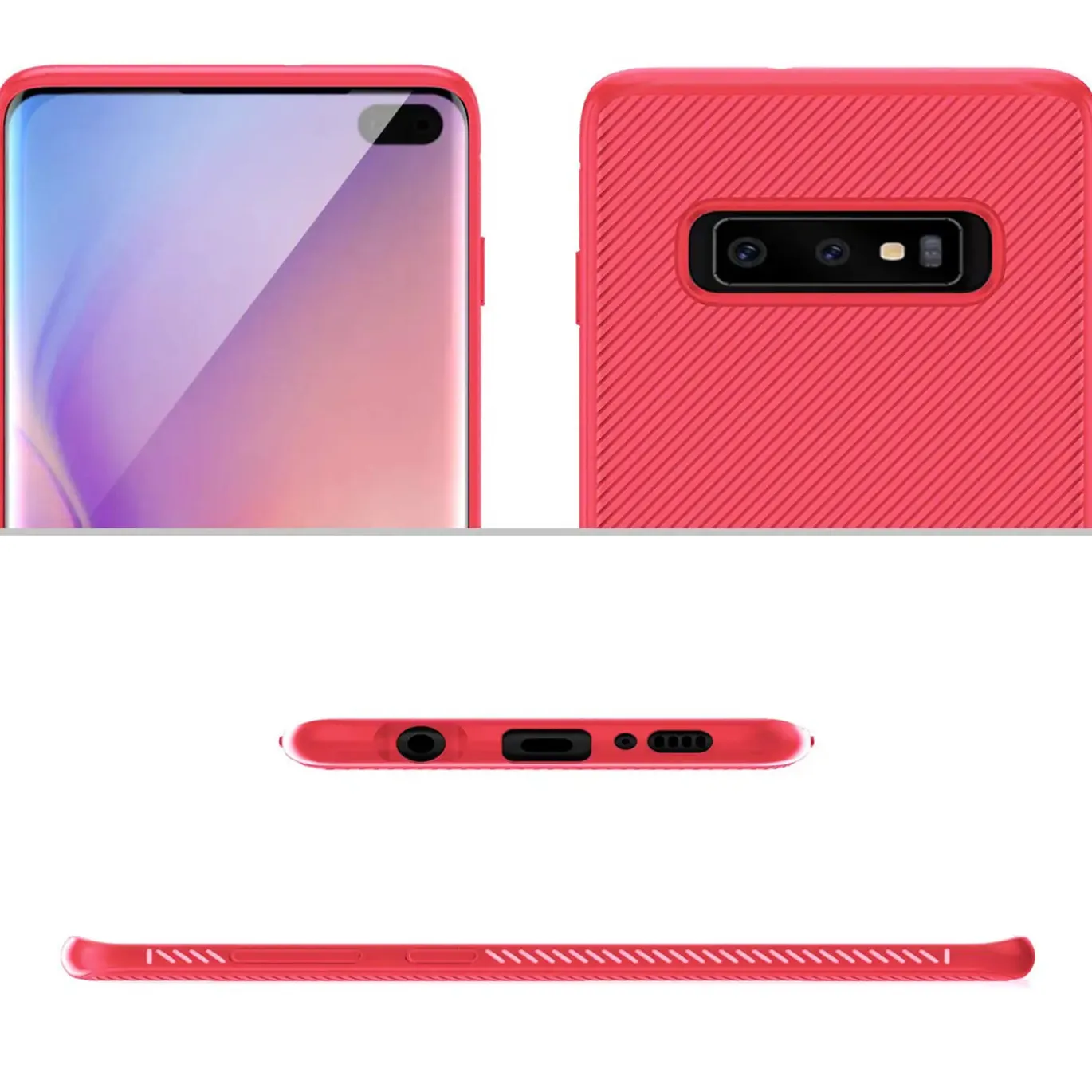 Samsung Galaxy S10 - Schlichte Handyhülle Schutz - Schlankes Design