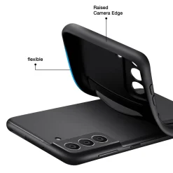 Samsung Galaxy S24 - Silikonhülle mit Kartenfach & Kameraschutz