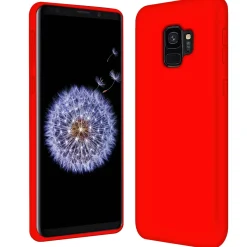 Samsung Galaxy S9 - Silikon Case mit Mikrofaser-Innenseite
