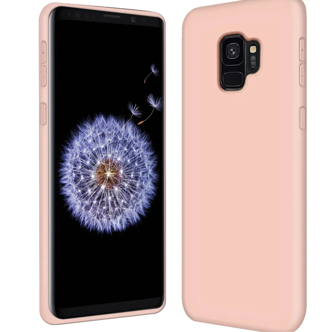 Samsung Galaxy S9 - Silikon Case mit Mikrofaser-Innenseite