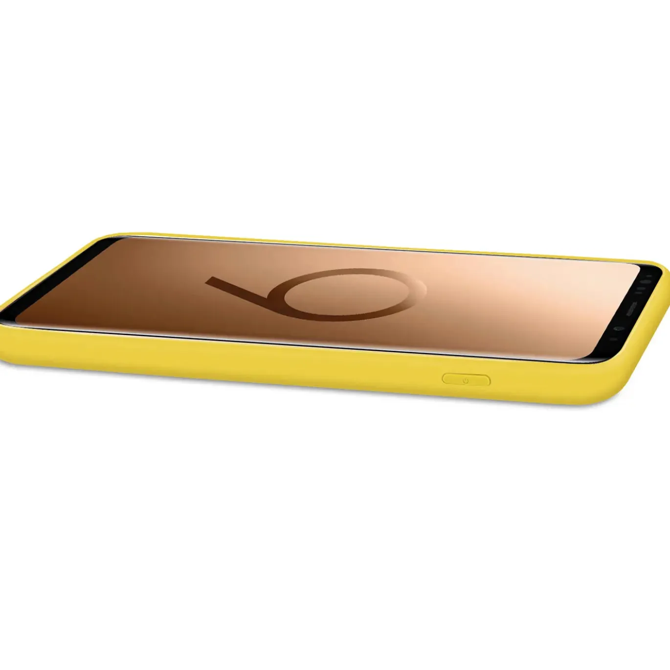 Samsung Galaxy S9 - Silikon Case mit Mikrofaser-Innenseite