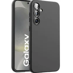 Samsung Galaxy S24 - Silikon Case mit Mikrofaser-Innenseite