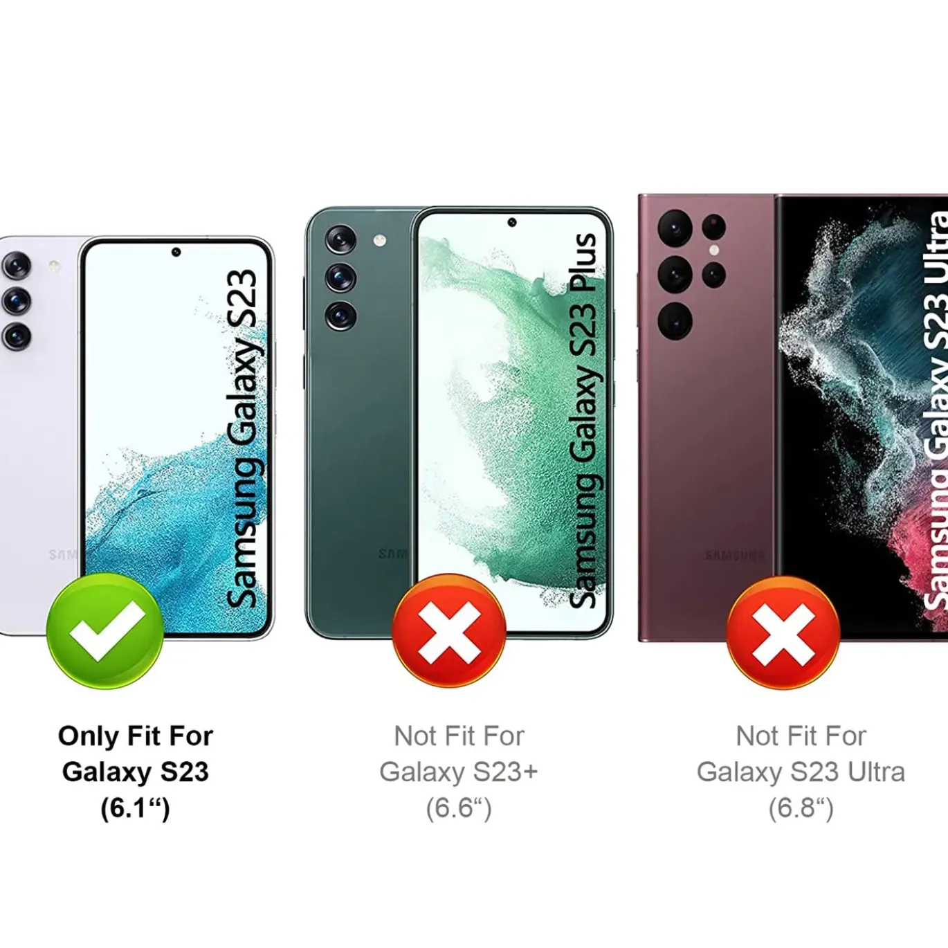 Samsung Galaxy S23 - Silikon Case mit Mikrofaser-Innenseite