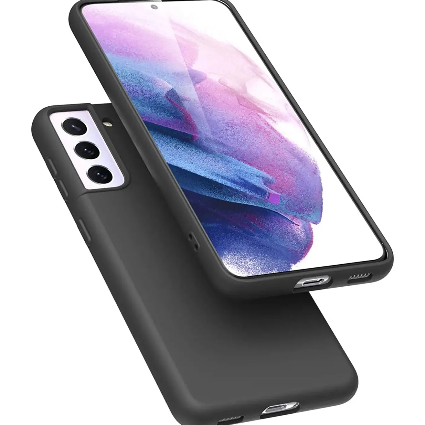 Samsung Galaxy S23 - Silikon Case mit Mikrofaser-Innenseite