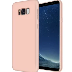 Samsung Galaxy S8 - Silikon Case mit Mikrofaser-Innenseite