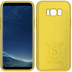 Samsung Galaxy S8 - Silikon Case mit Mikrofaser-Innenseite